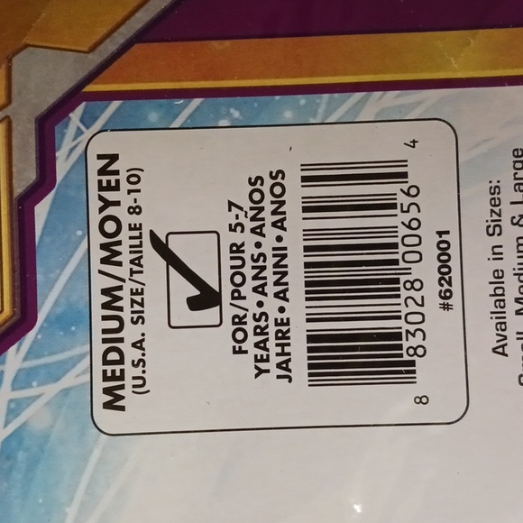 Rubies Guardians of the Galaxy Drax Costume Boys Size M 8-10 Mask Outfit - Picture 6 of 6